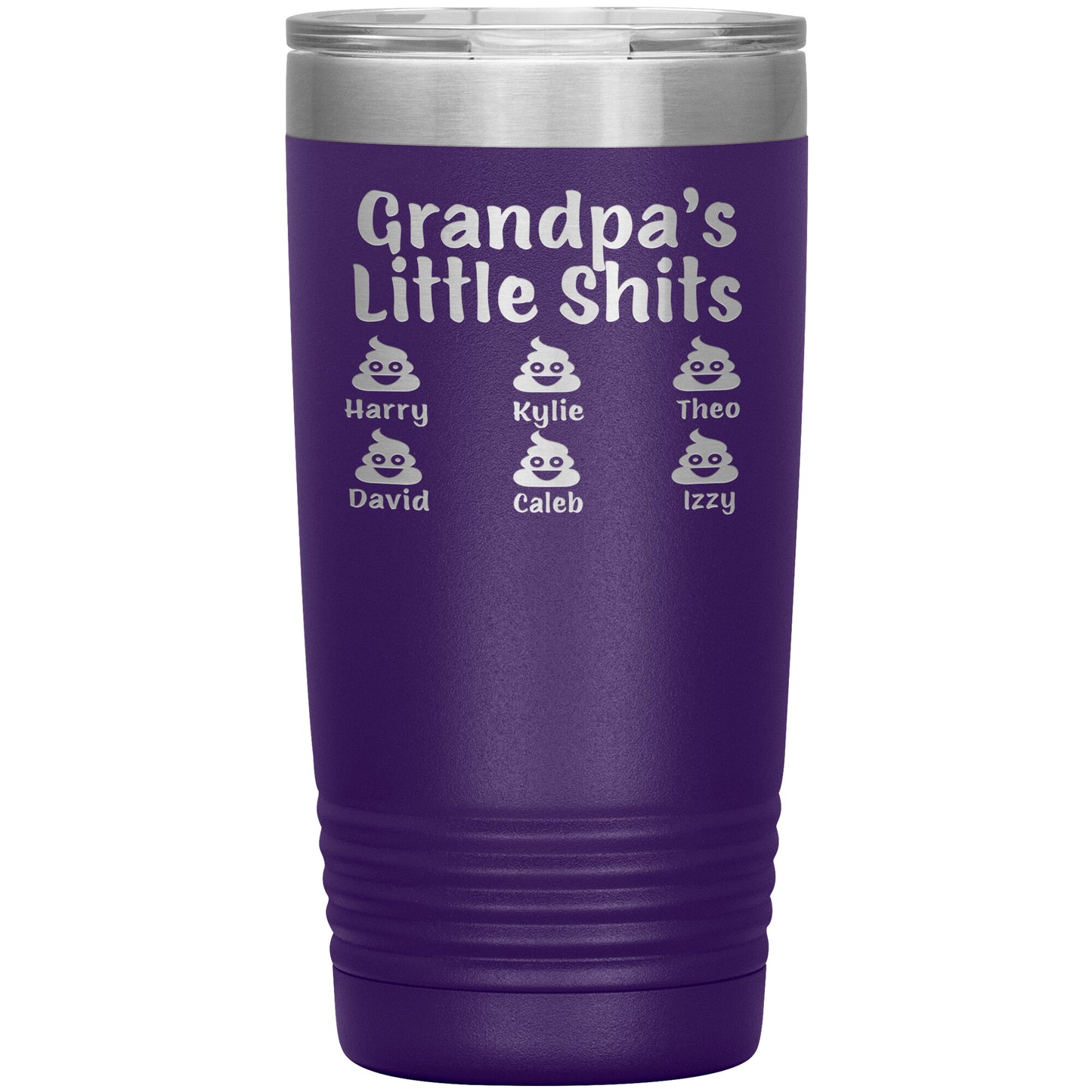 Grandpa's Little Shits Tumbler