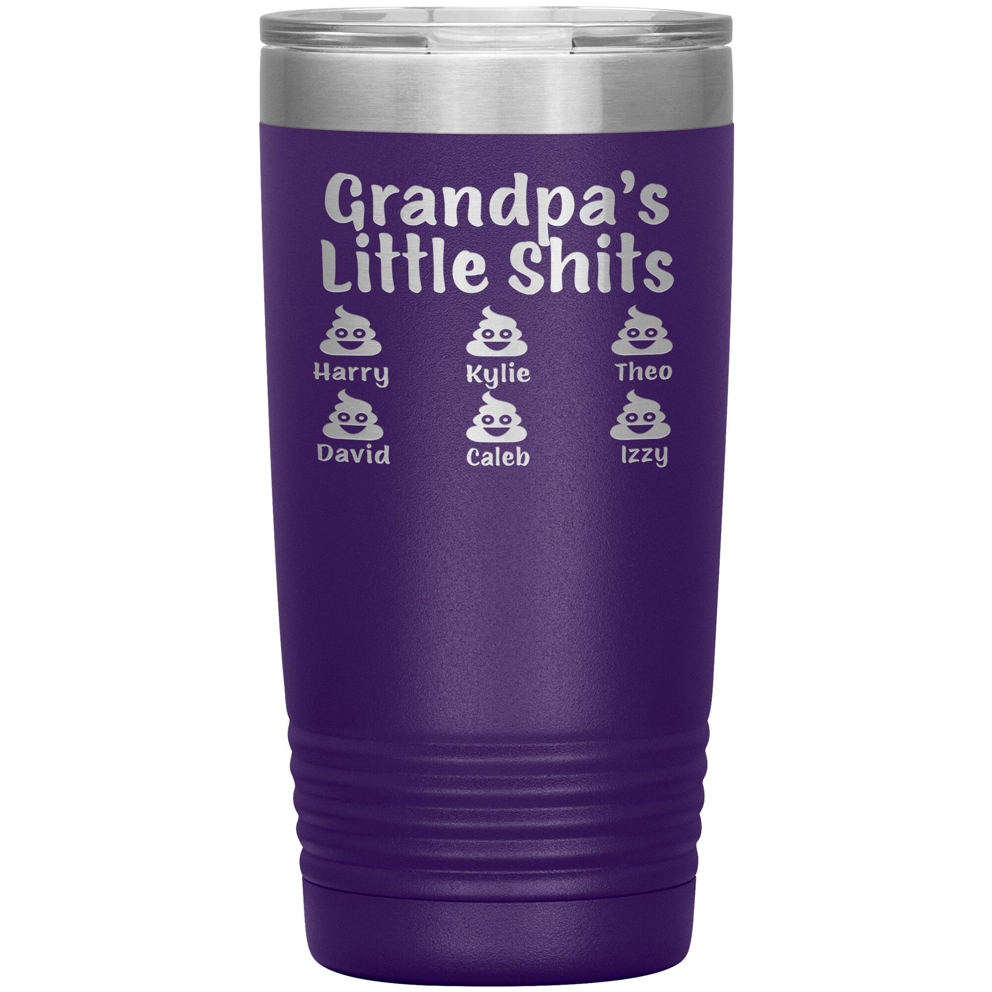 Grandpa's Little Shits Tumbler