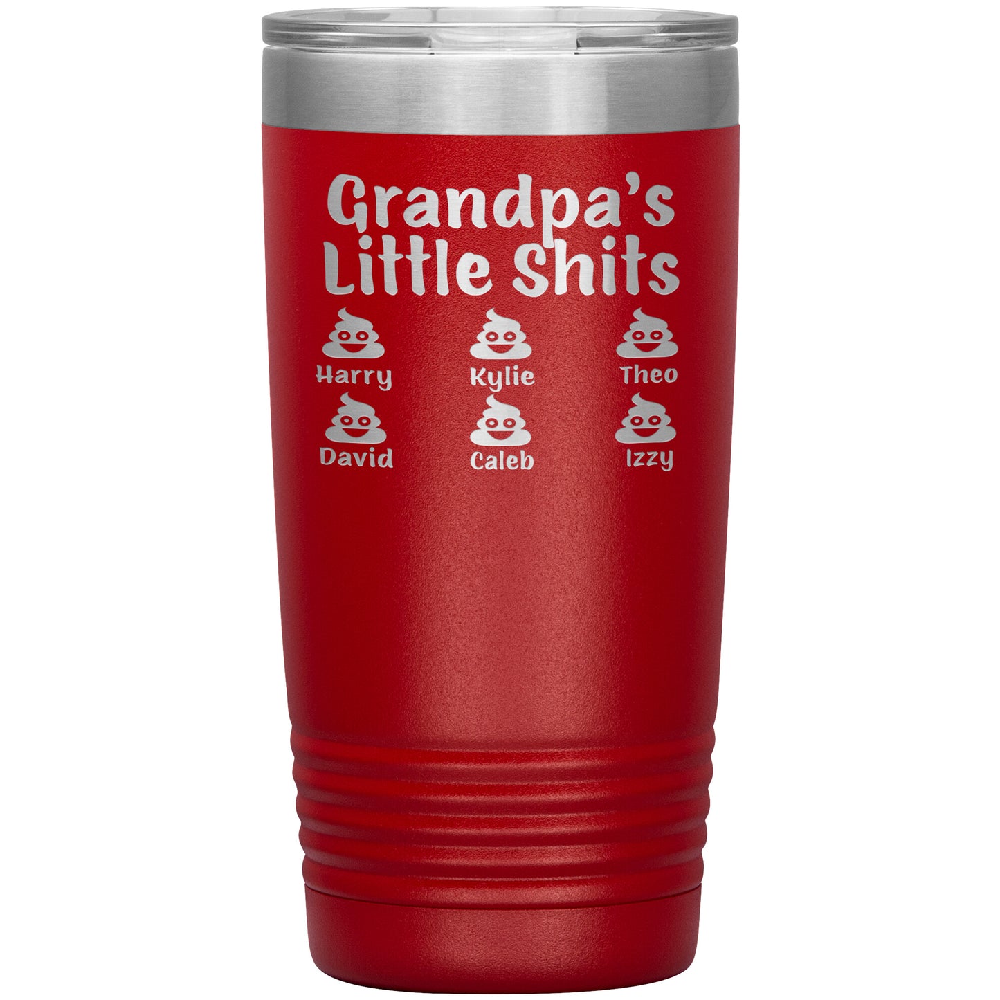 Grandpa's Little Shits Tumbler