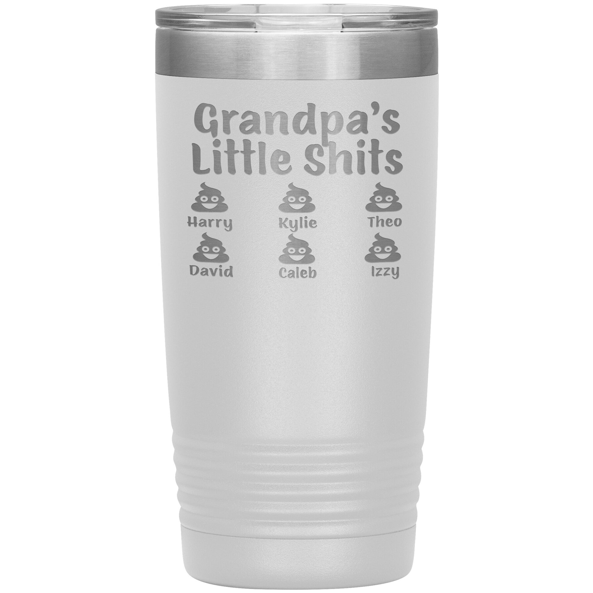 Grandpa's Little Shits Tumbler