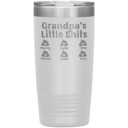 Grandpa's Little Shits Tumbler