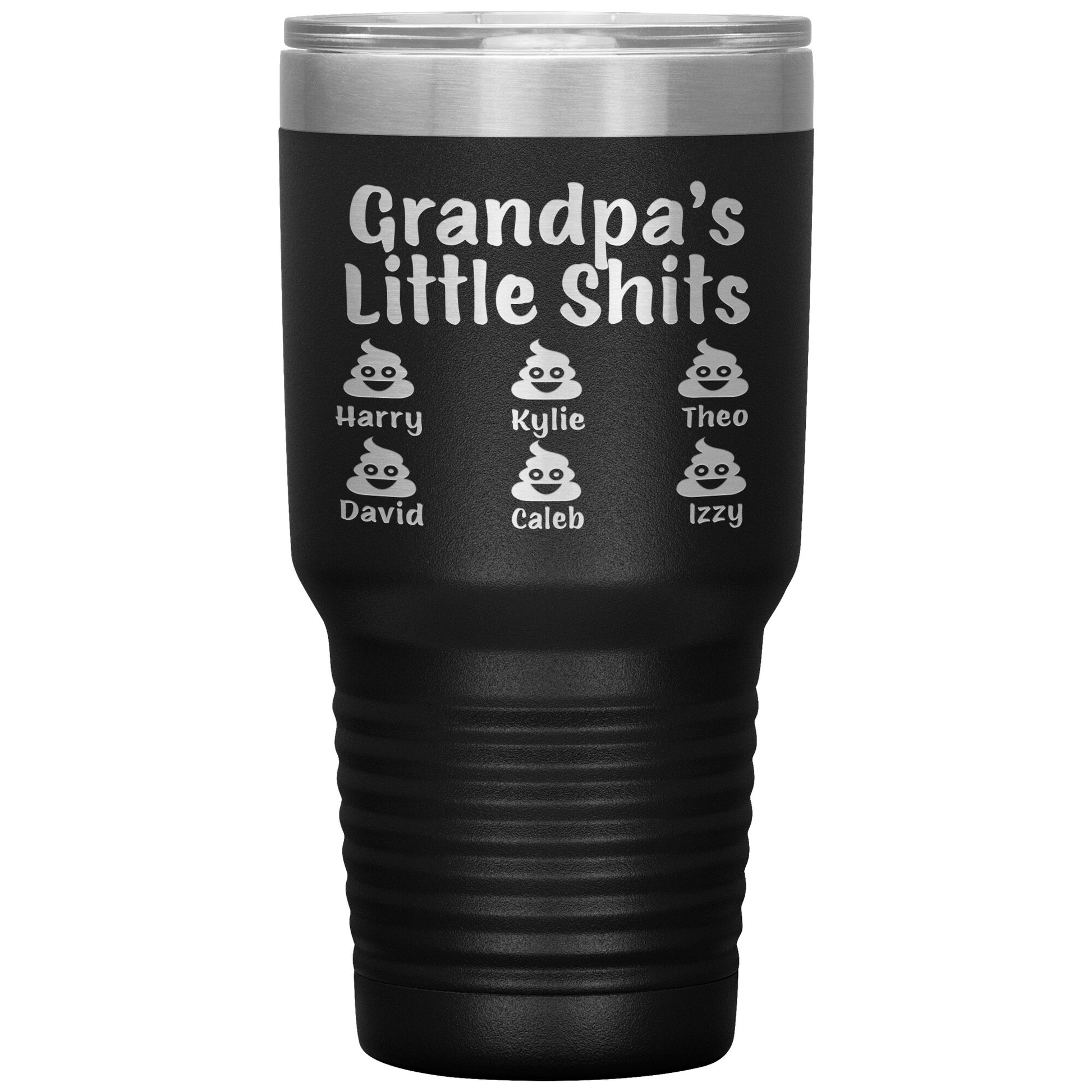 Grandpa's Little Shits Tumbler