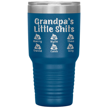 Grandpa's Little Shits Tumbler