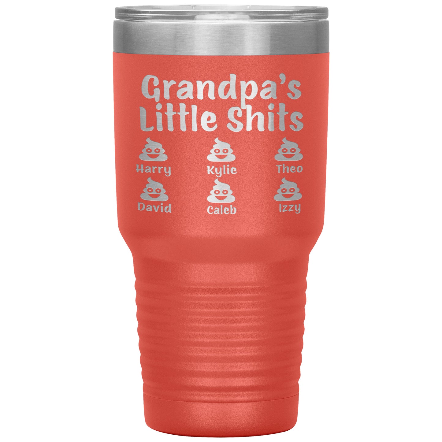Grandpa's Little Shits Tumbler