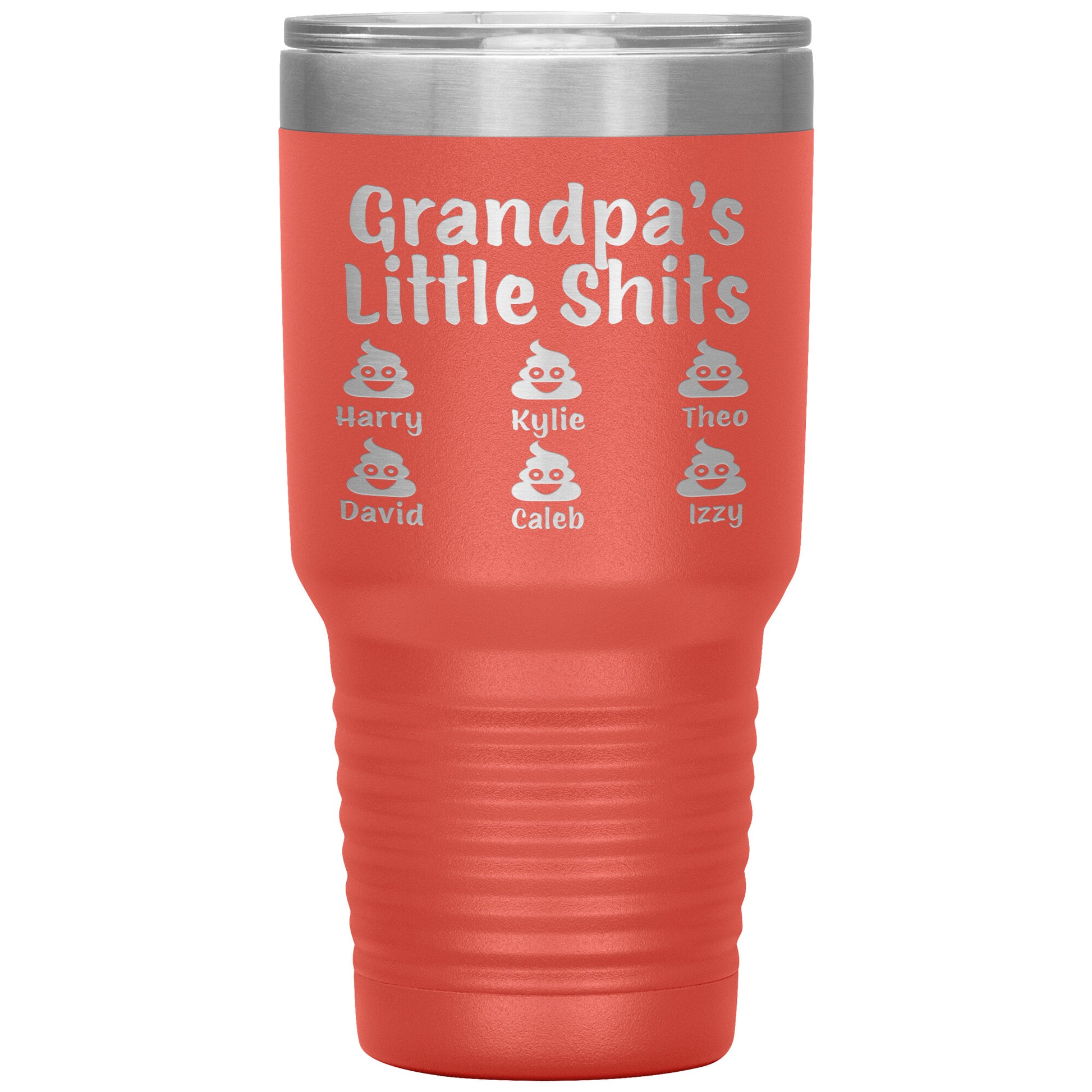 Grandpa's Little Shits Tumbler