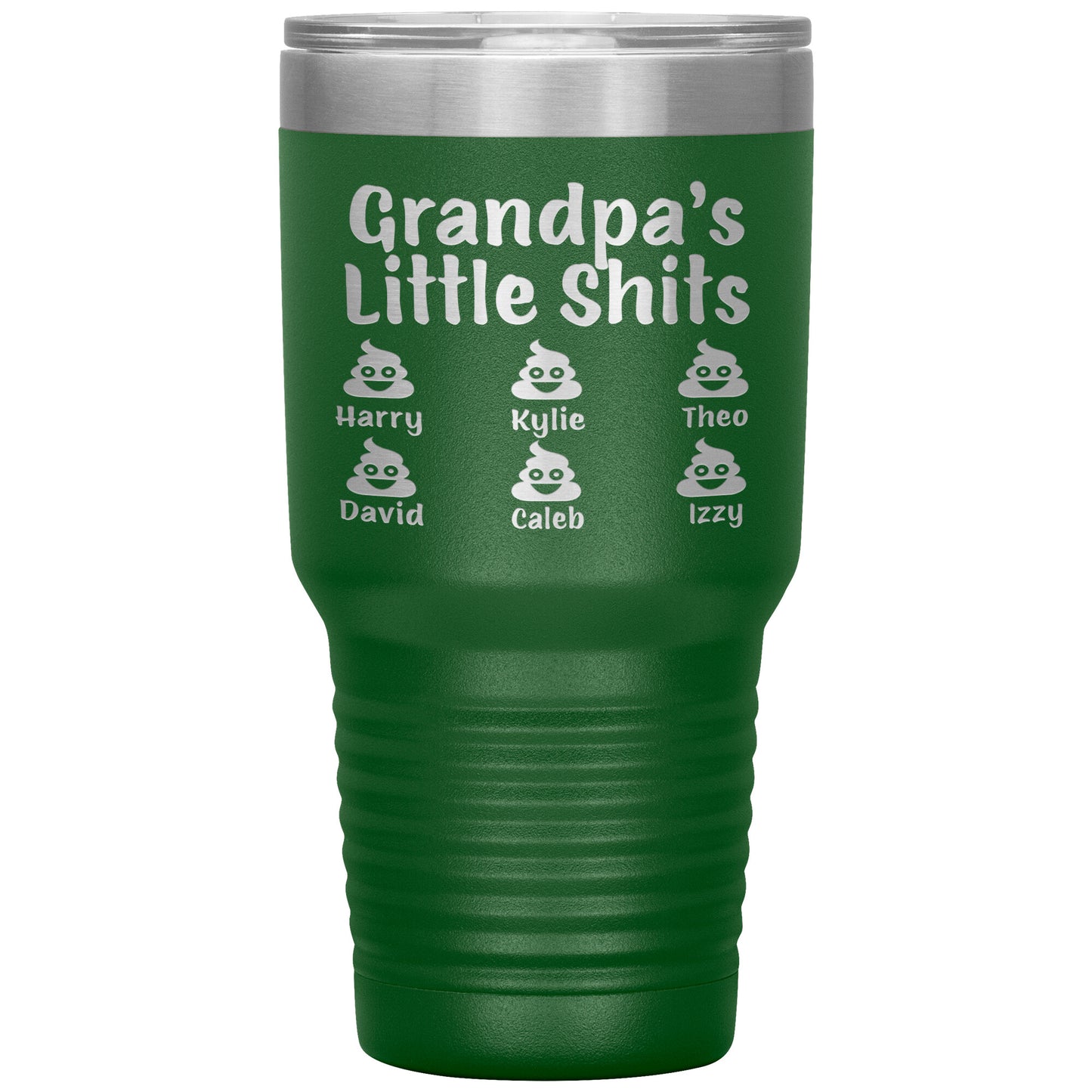 Grandpa's Little Shits Tumbler