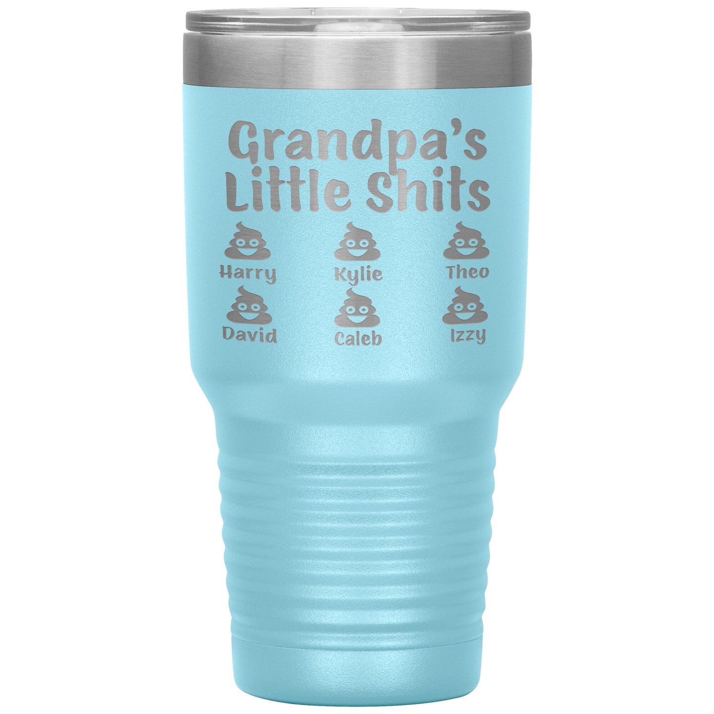 Grandpa's Little Shits Tumbler