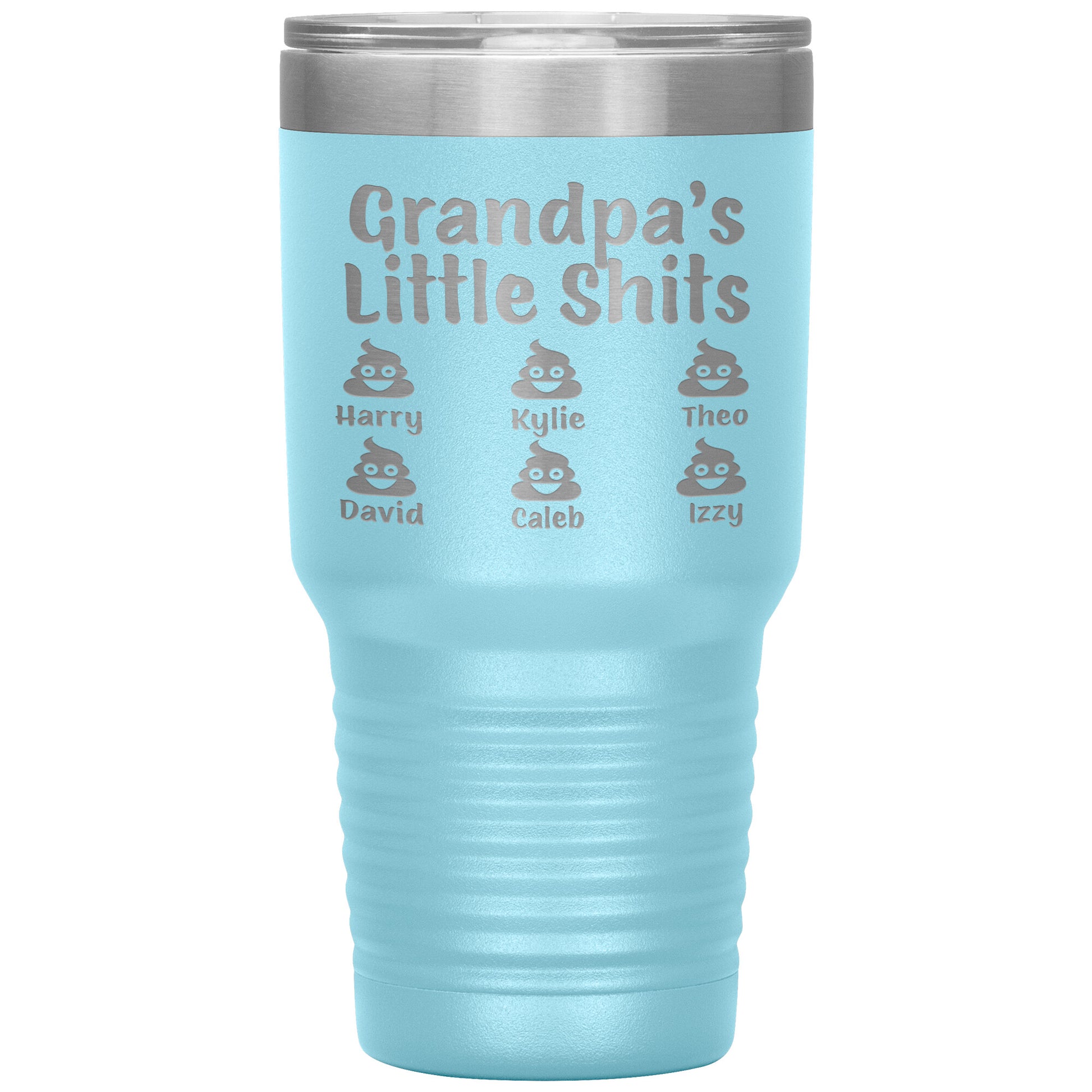 Grandpa's Little Shits Tumbler