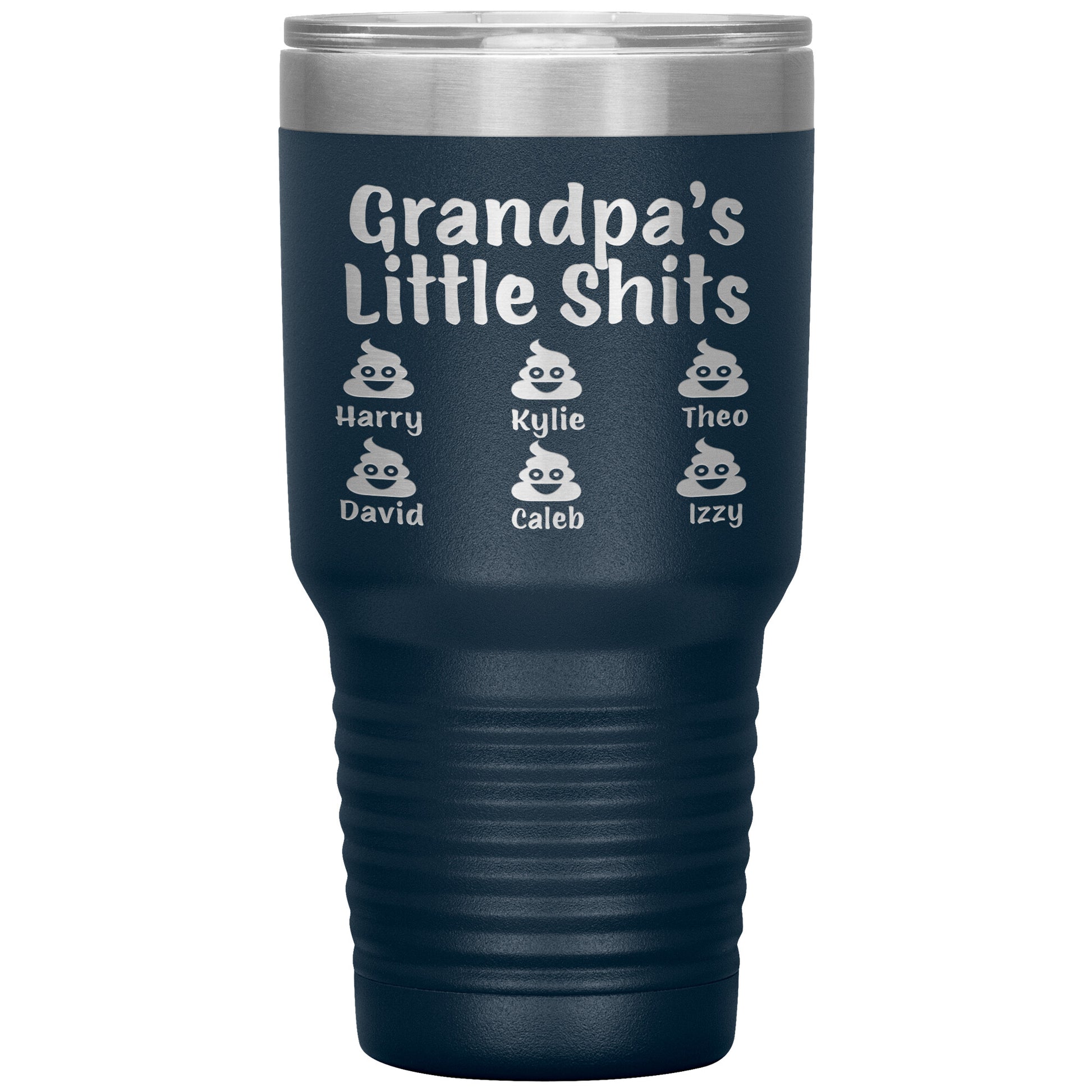 Grandpa's Little Shits Tumbler