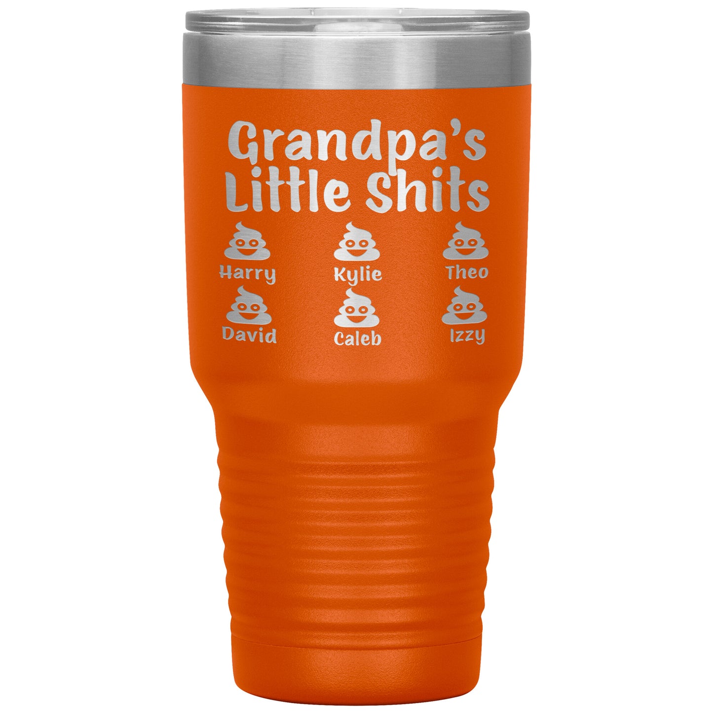 Grandpa's Little Shits Tumbler