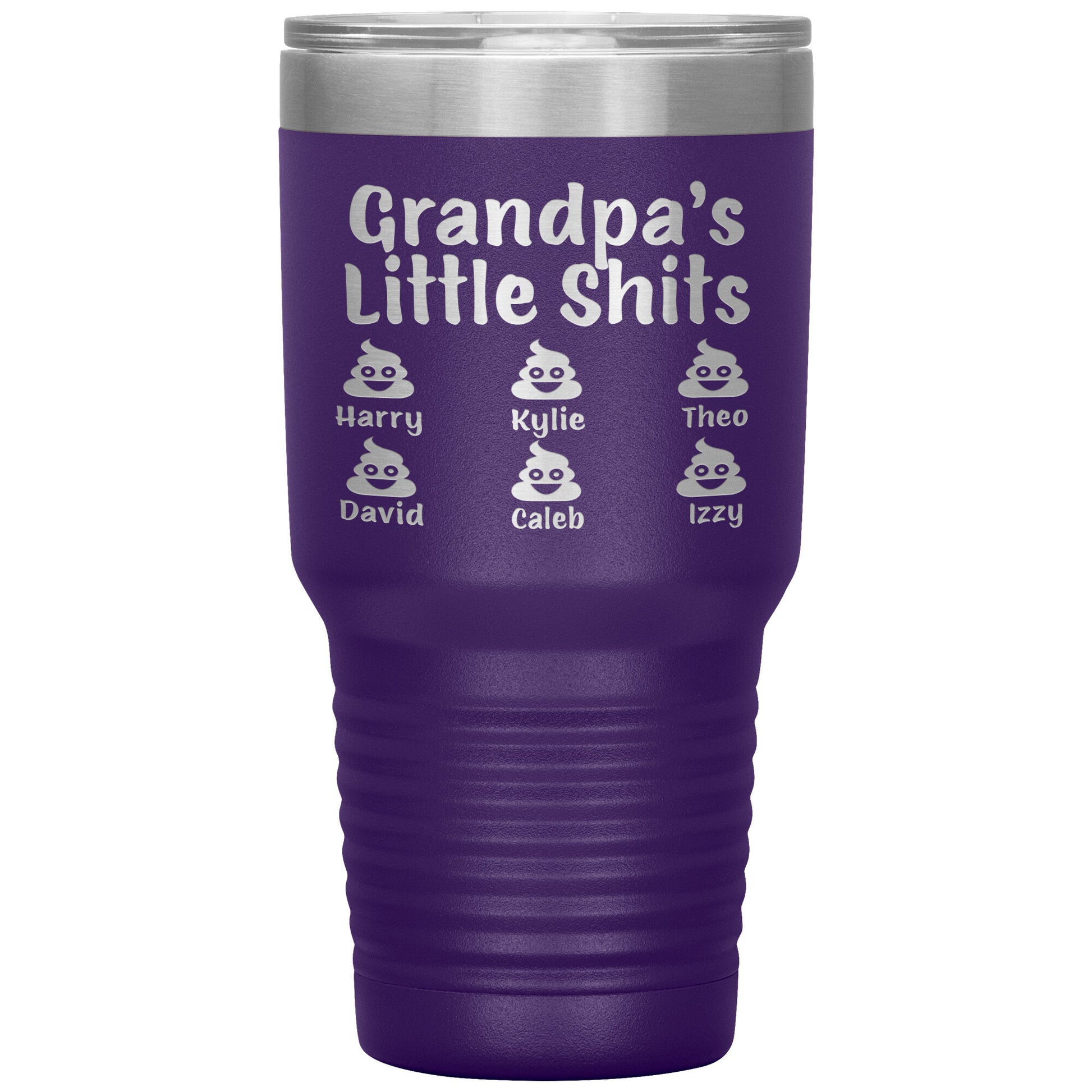 Grandpa's Little Shits Tumbler