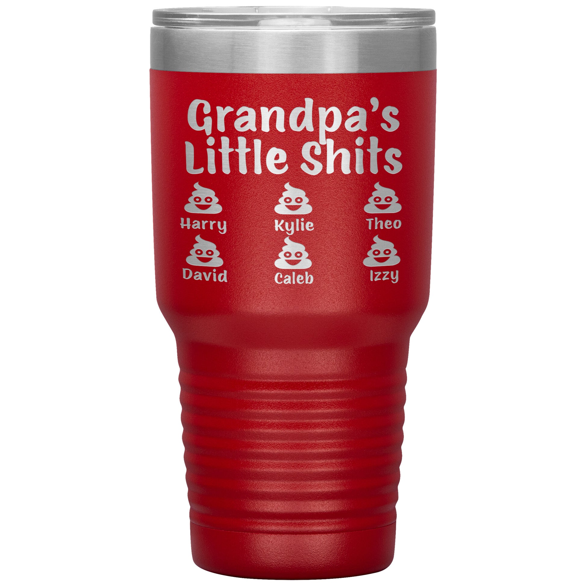 Grandpa's Little Shits Tumbler