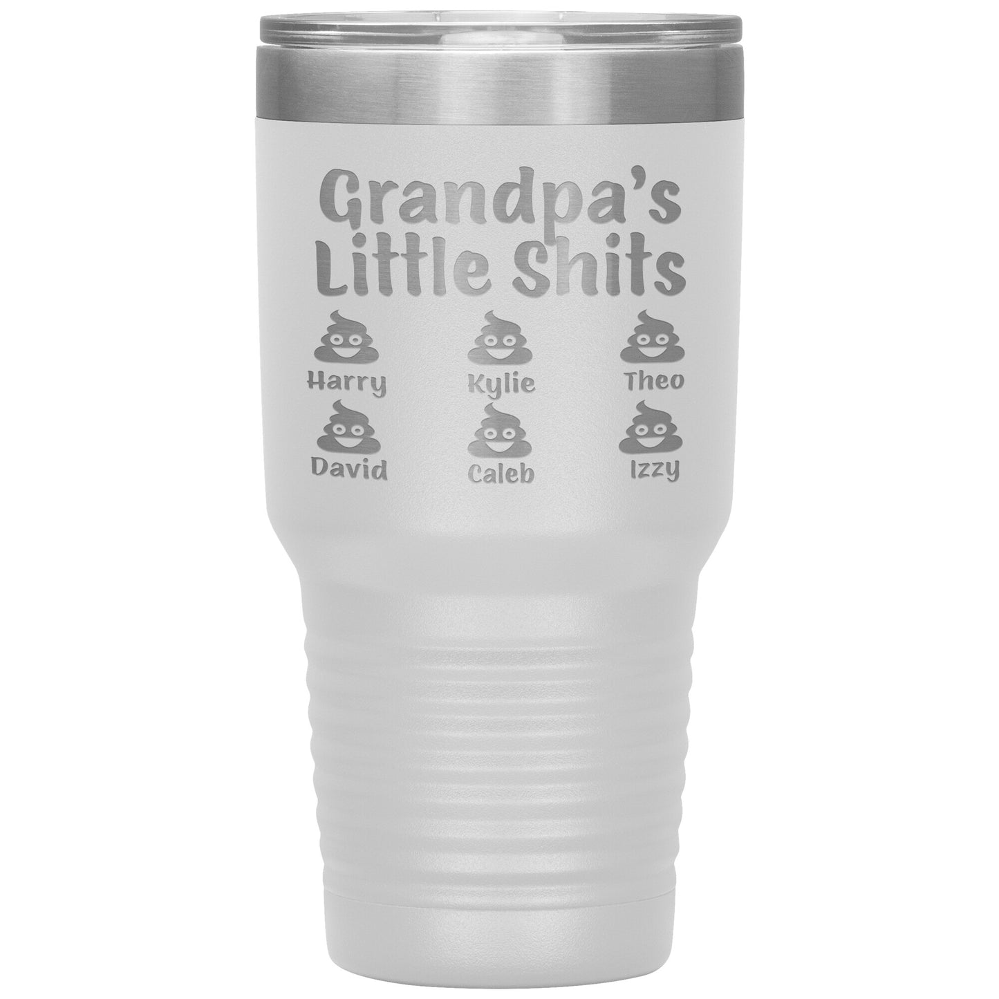 Grandpa's Little Shits Tumbler
