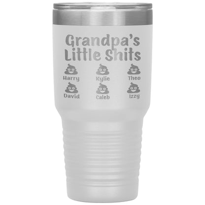 Grandpa's Little Shits Tumbler