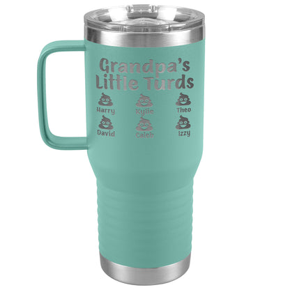 Grandpa's Little Turds Tumbler