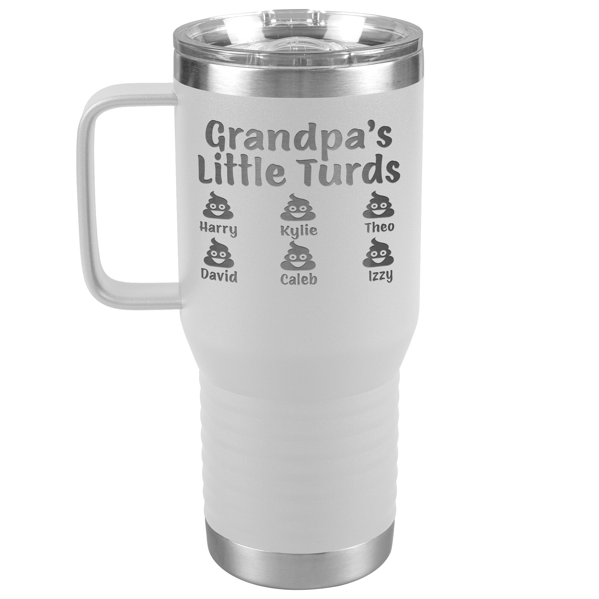 Grandpa's Little Turds Tumbler