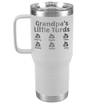 Grandpa's Little Turds Tumbler