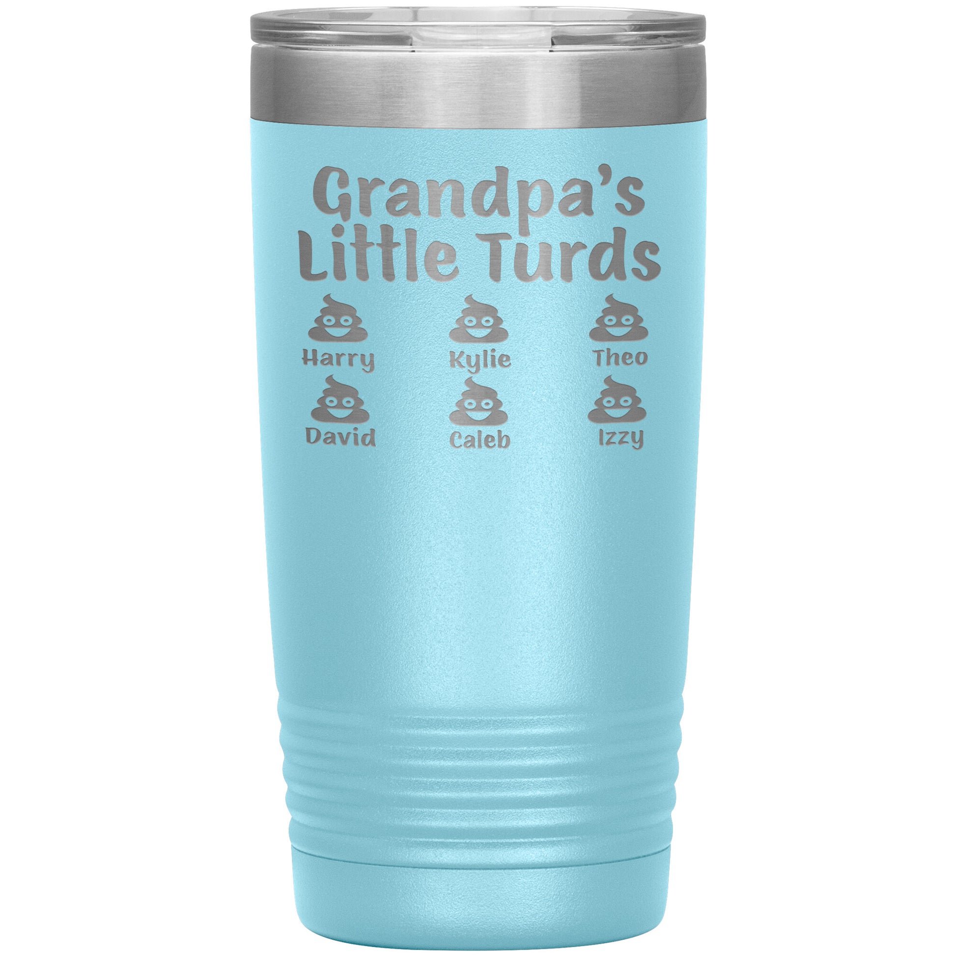 Grandpa's Little Turds Tumbler