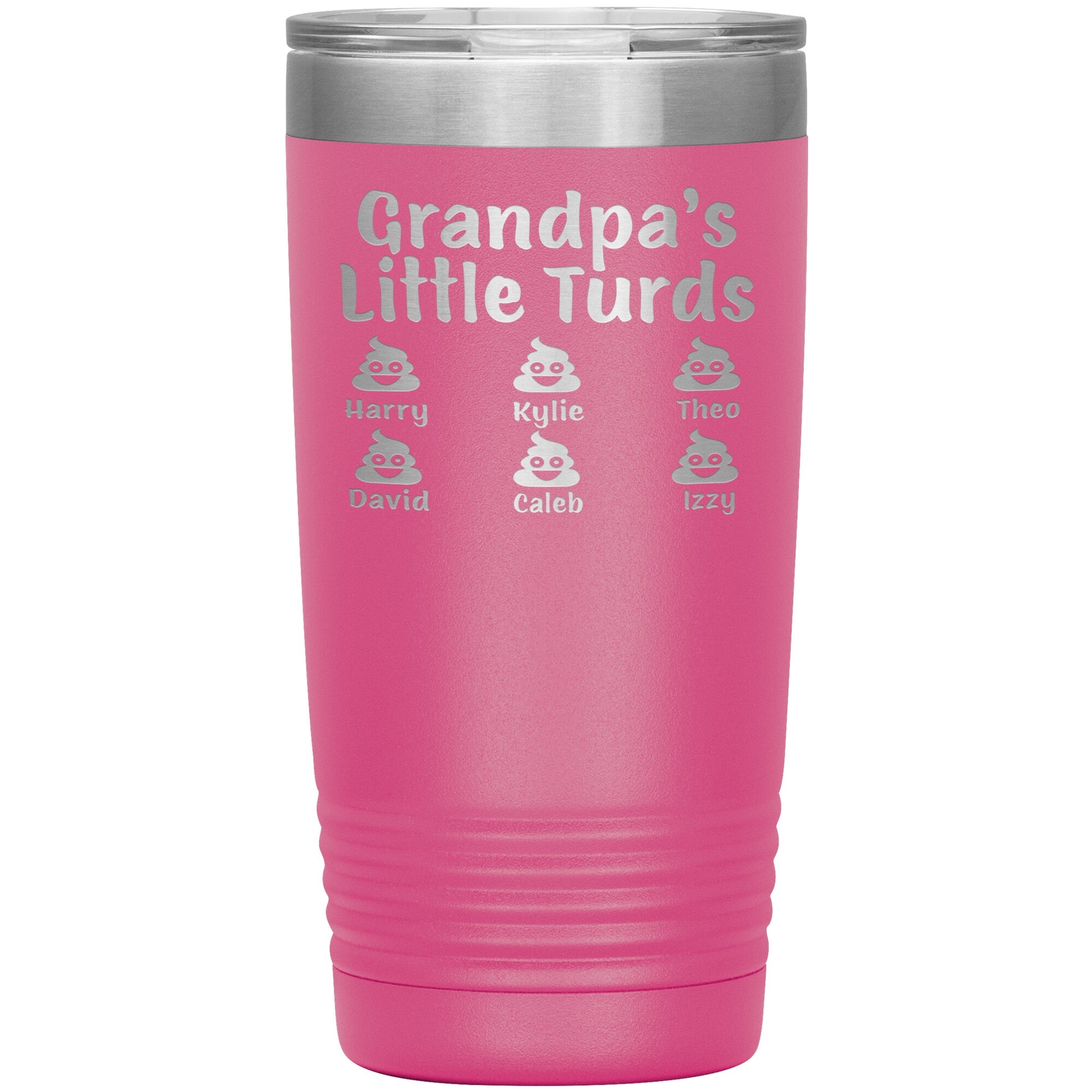 Grandpa's Little Turds Tumbler