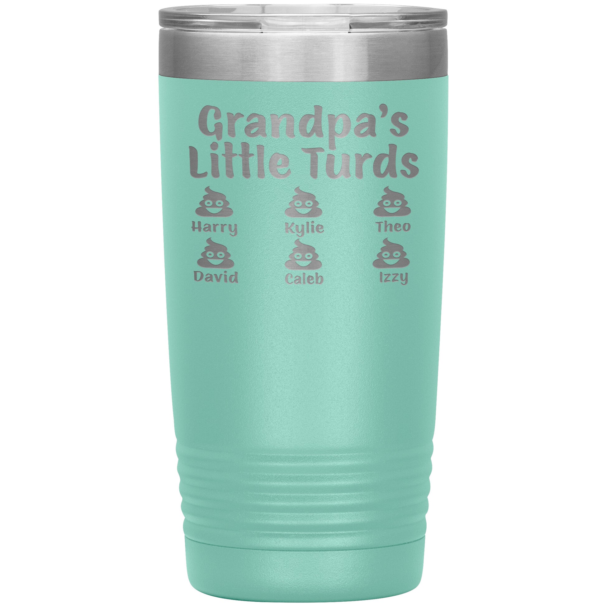 Grandpa's Little Turds Tumbler