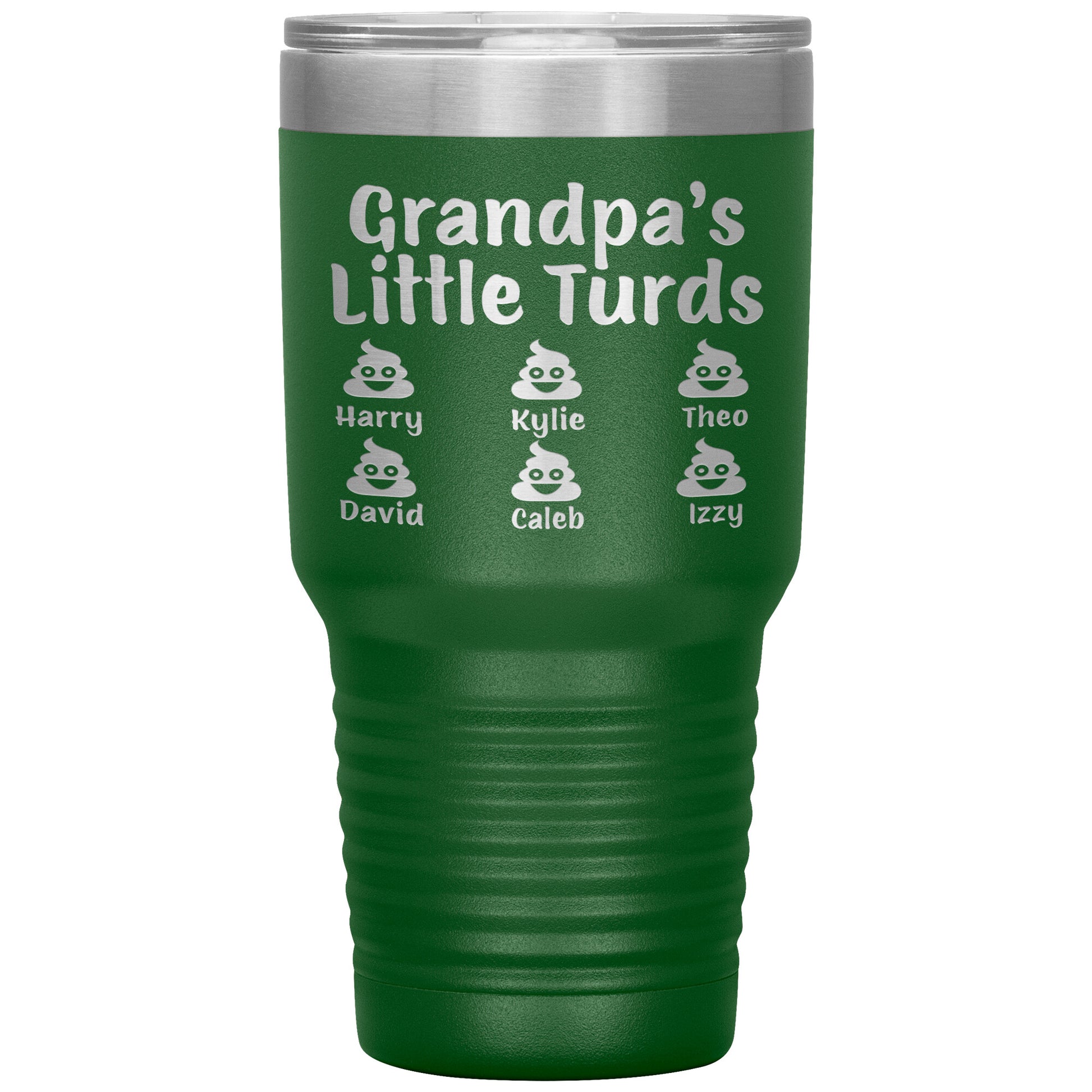 Grandpa's Little Turds Tumbler