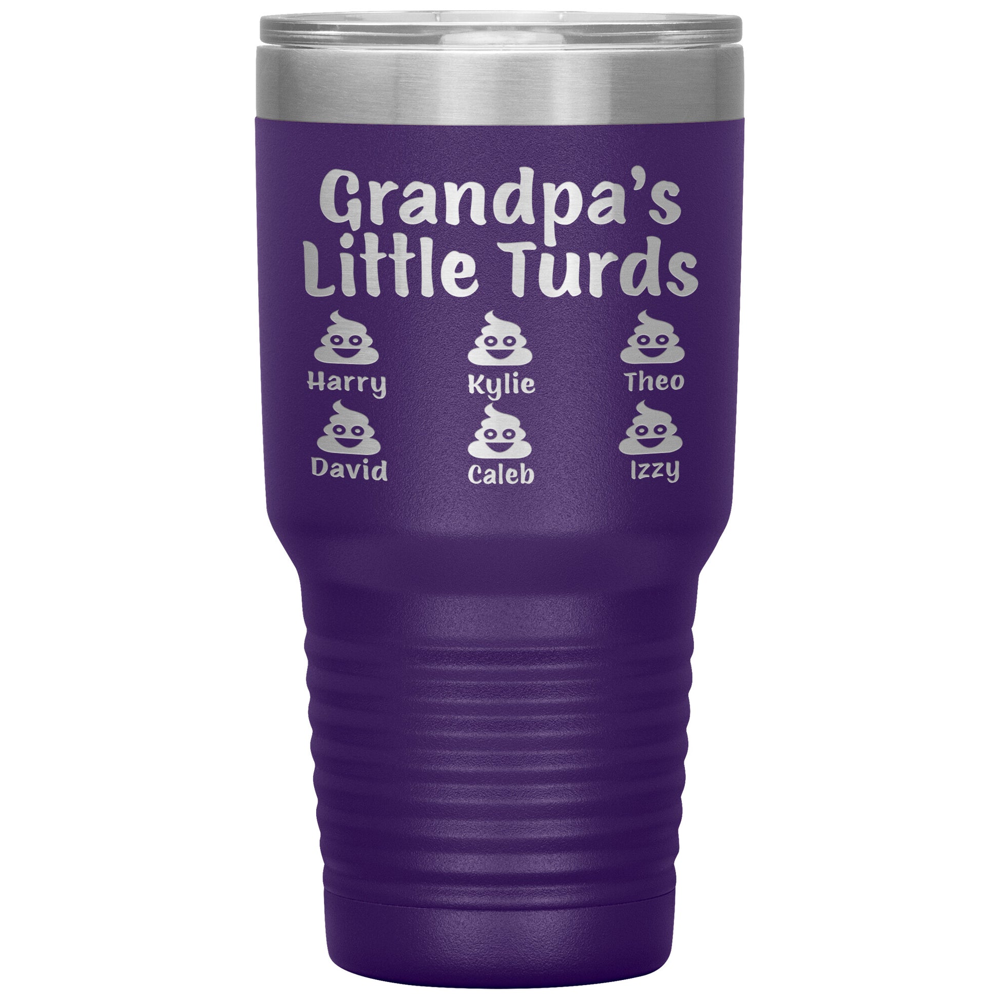 Grandpa's Little Turds Tumbler