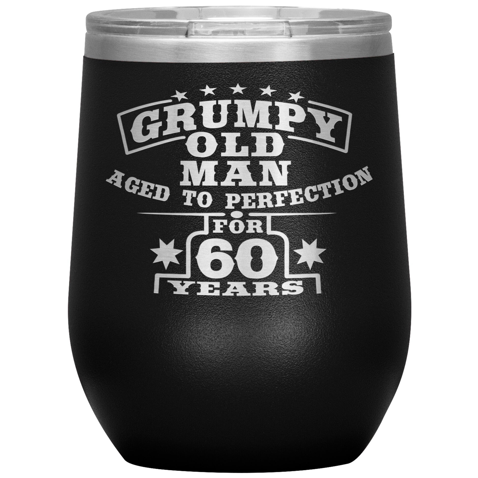 Grumpy Old Man - 60th Birthday Tumbler