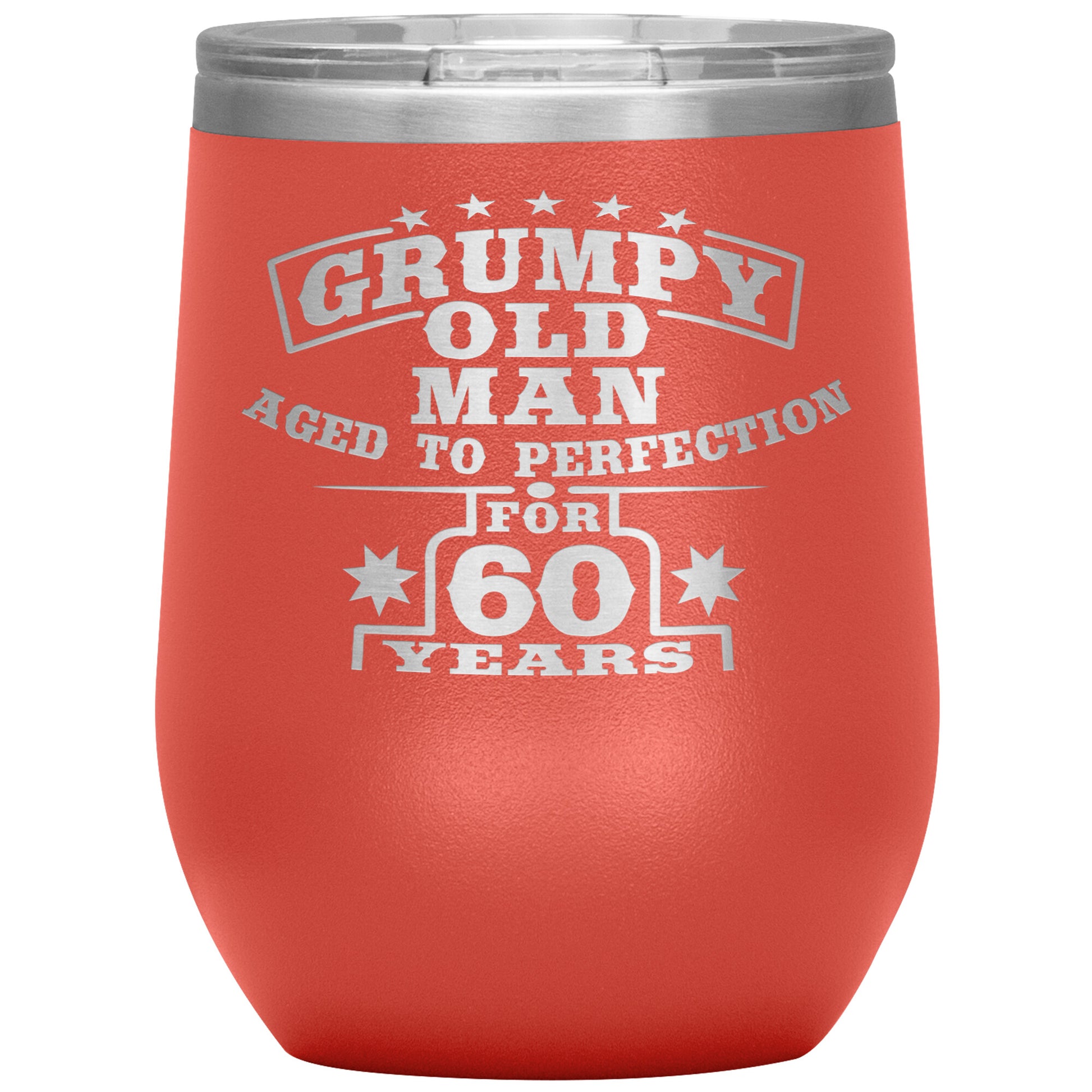 Grumpy Old Man - 60th Birthday Tumbler