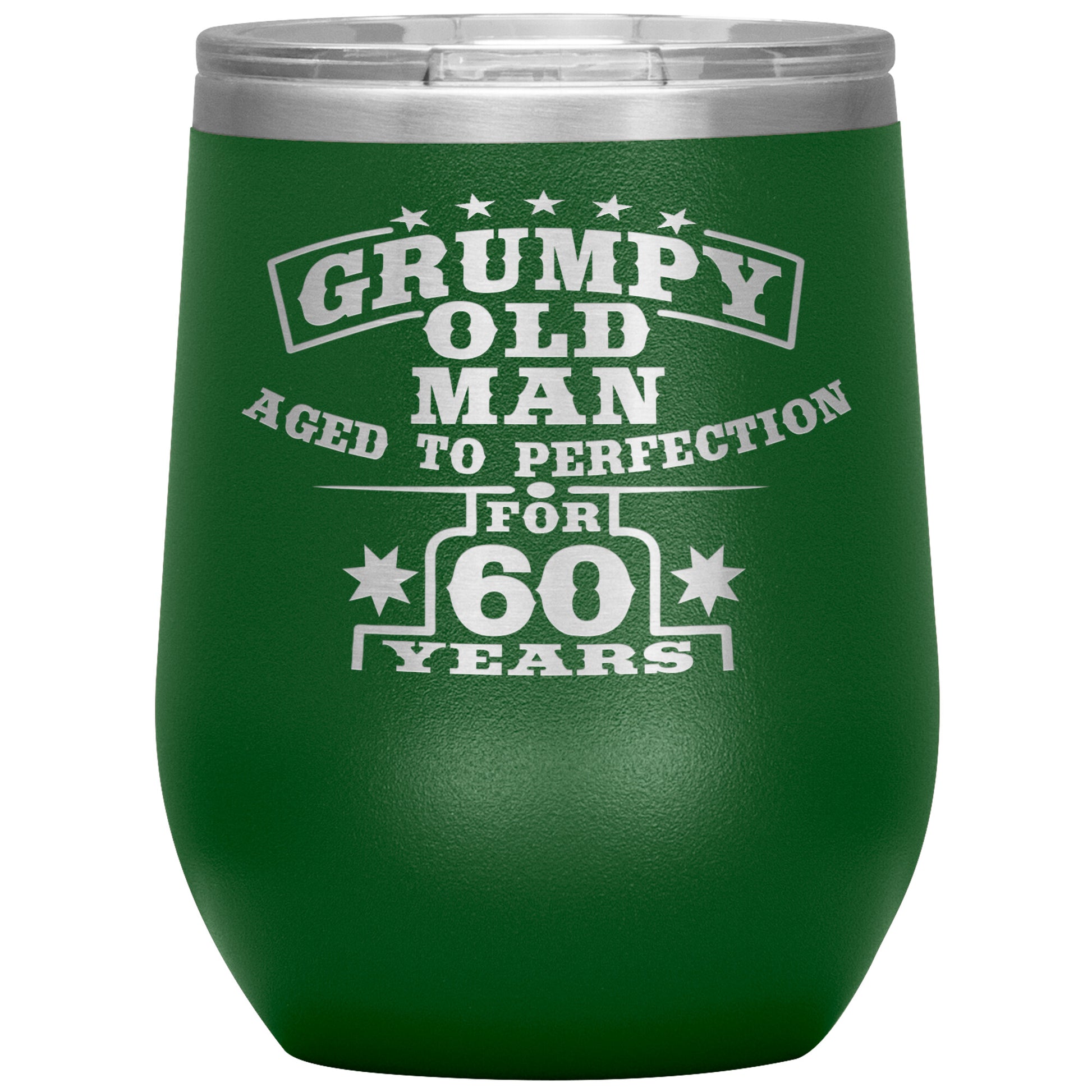 Grumpy Old Man - 60th Birthday Tumbler