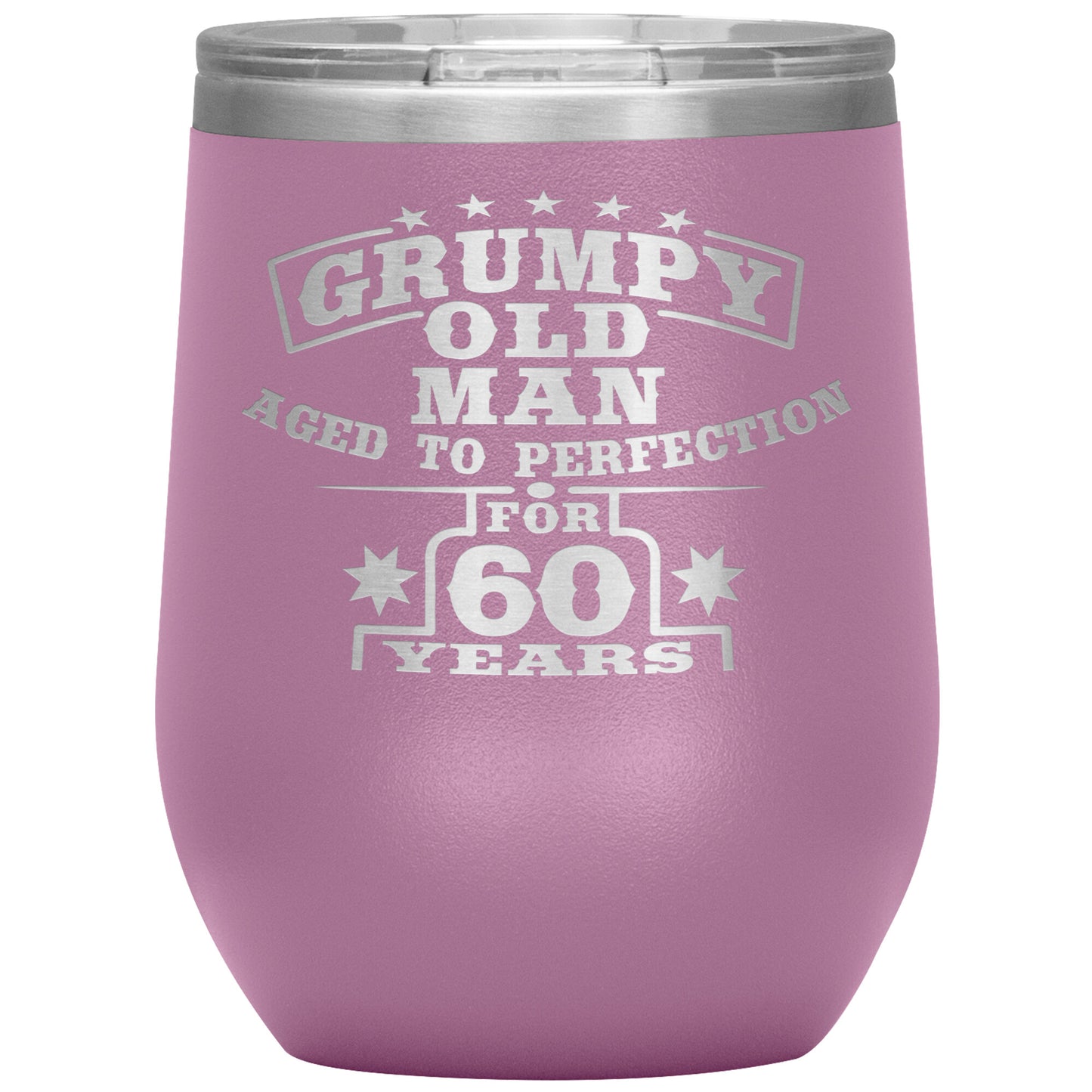 Grumpy Old Man - 60th Birthday Tumbler