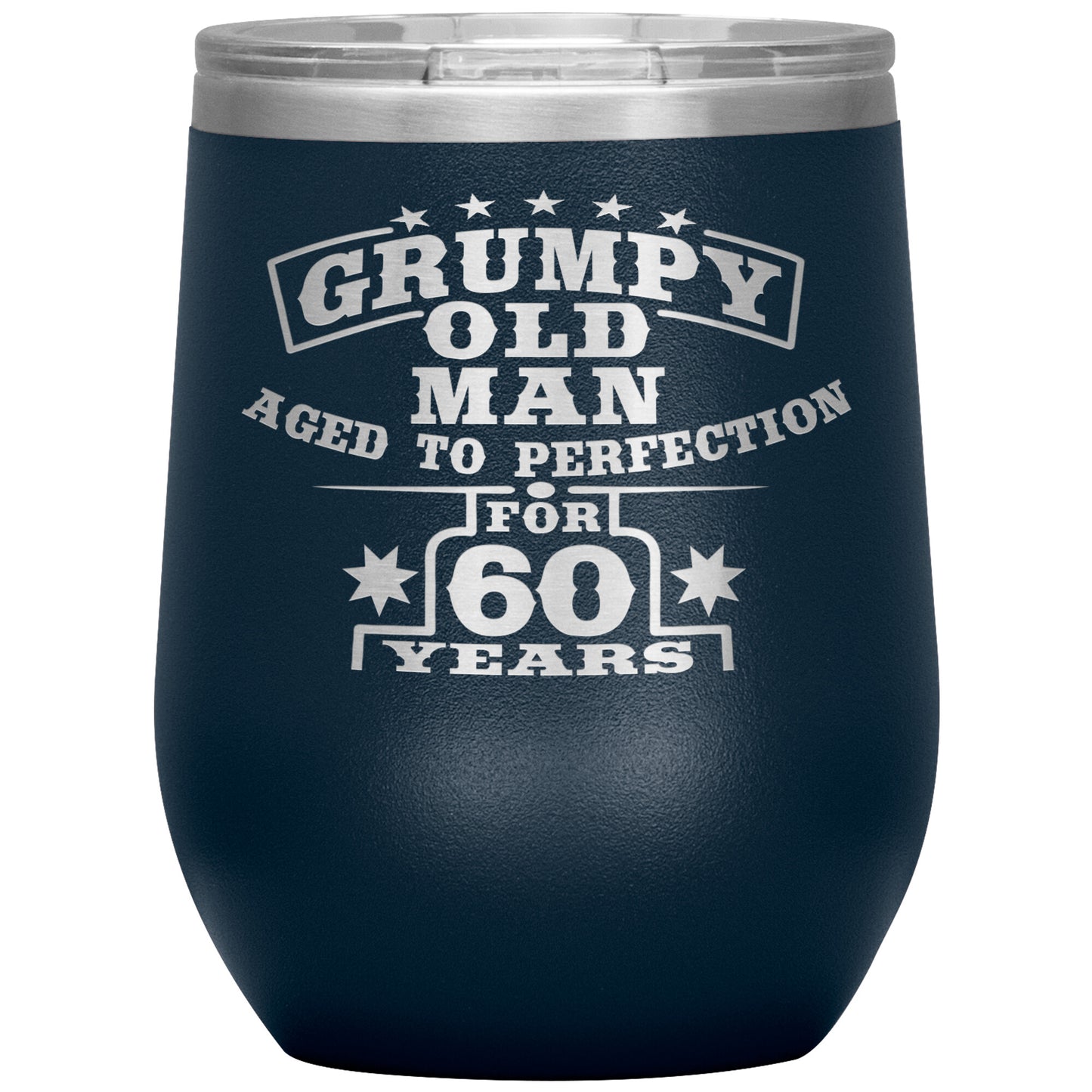 Grumpy Old Man - 60th Birthday Tumbler