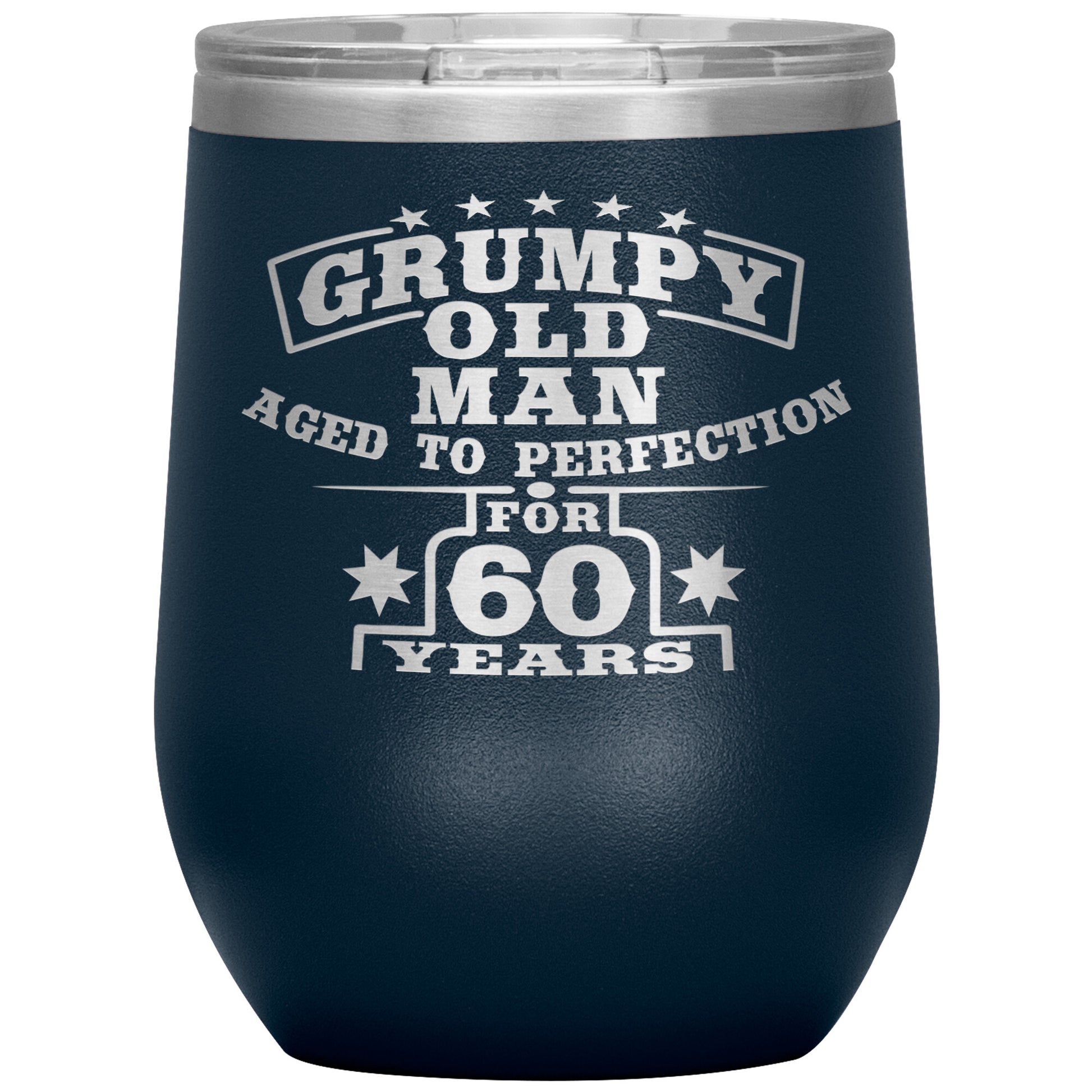 Grumpy Old Man - 60th Birthday Tumbler