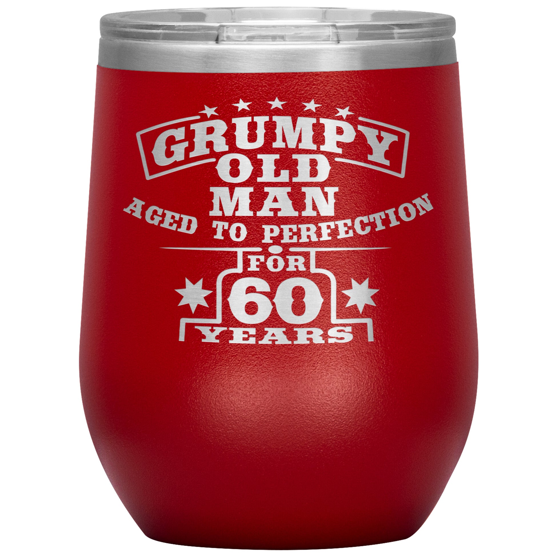 Grumpy Old Man - 60th Birthday Tumbler