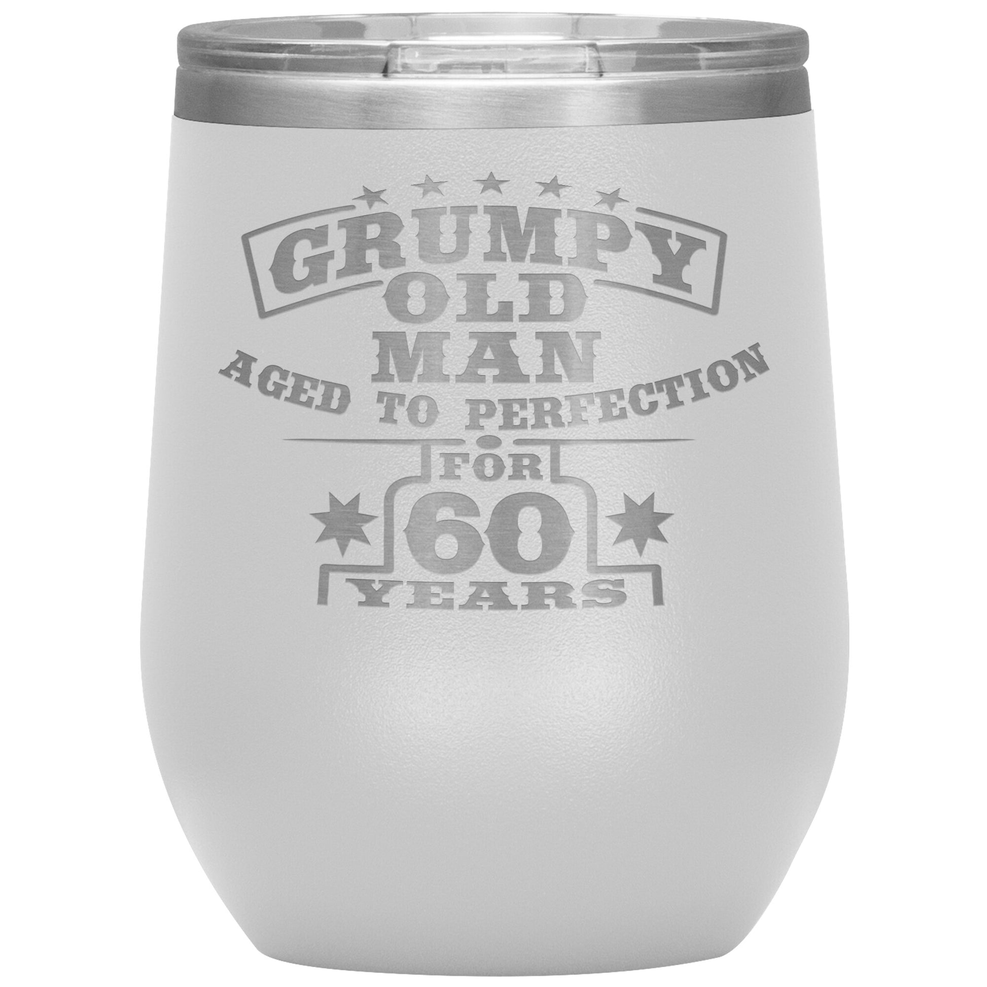 Grumpy Old Man - 60th Birthday Tumbler