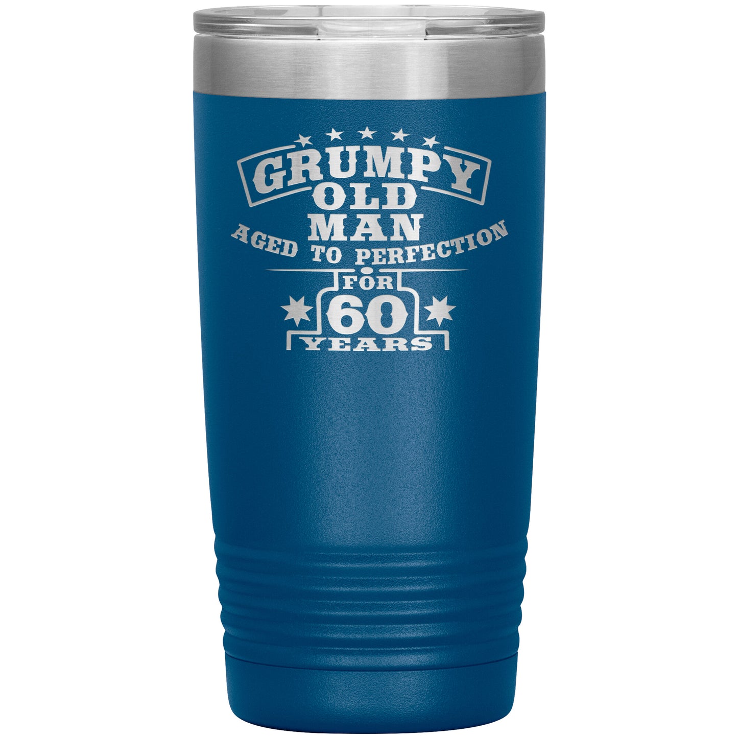 Grumpy Old Man - 60th Birthday Tumbler