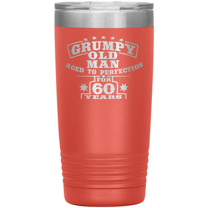 Grumpy Old Man - 60th Birthday Tumbler