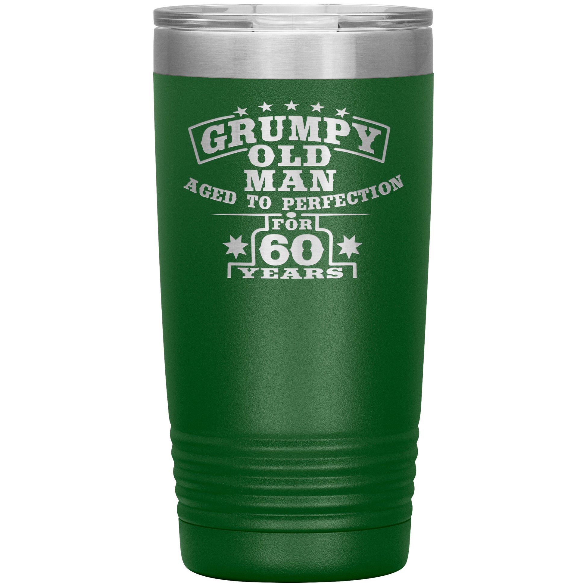 Grumpy Old Man - 60th Birthday Tumbler
