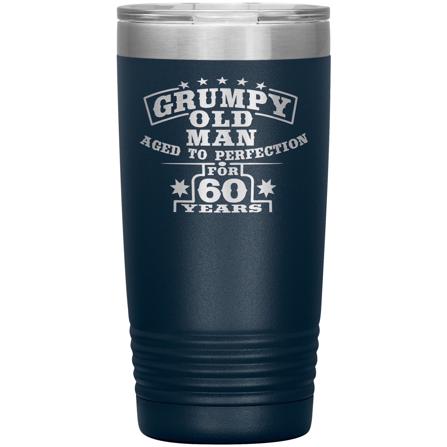 Grumpy Old Man - 60th Birthday Tumbler
