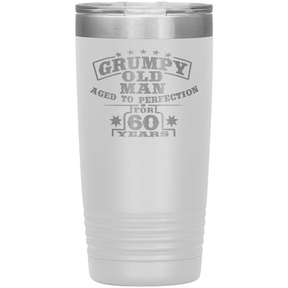 Grumpy Old Man - 60th Birthday Tumbler