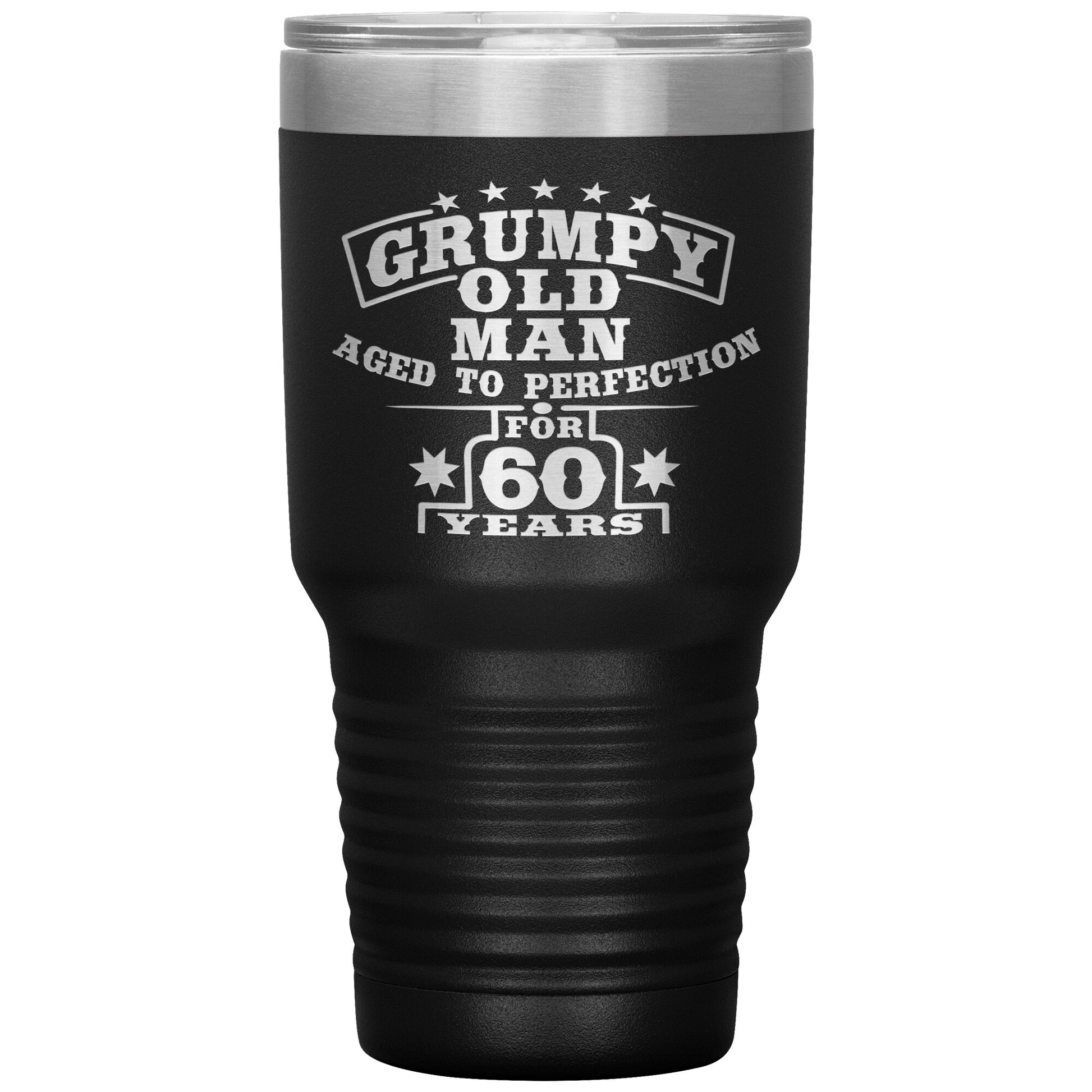 Grumpy Old Man - 60th Birthday Tumbler