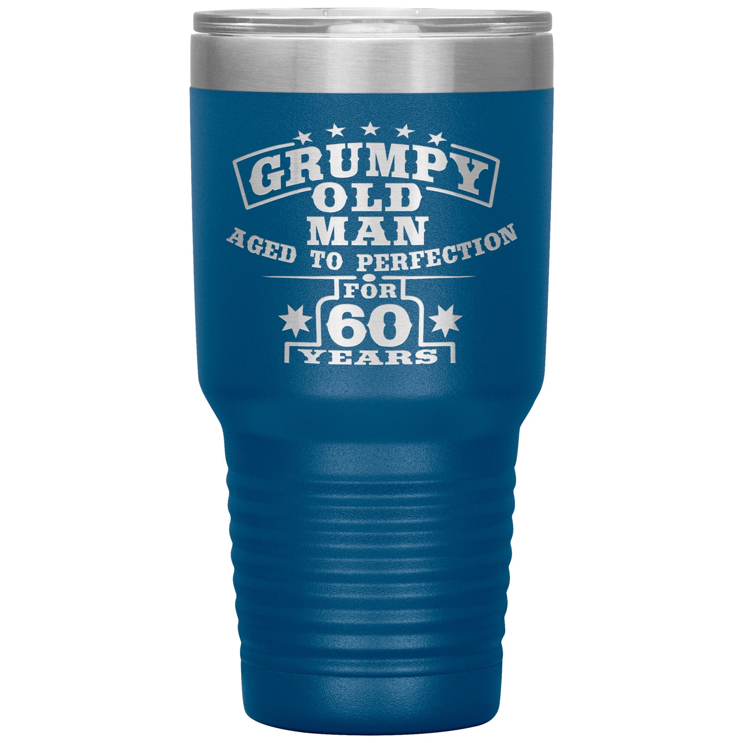 Grumpy Old Man - 60th Birthday Tumbler