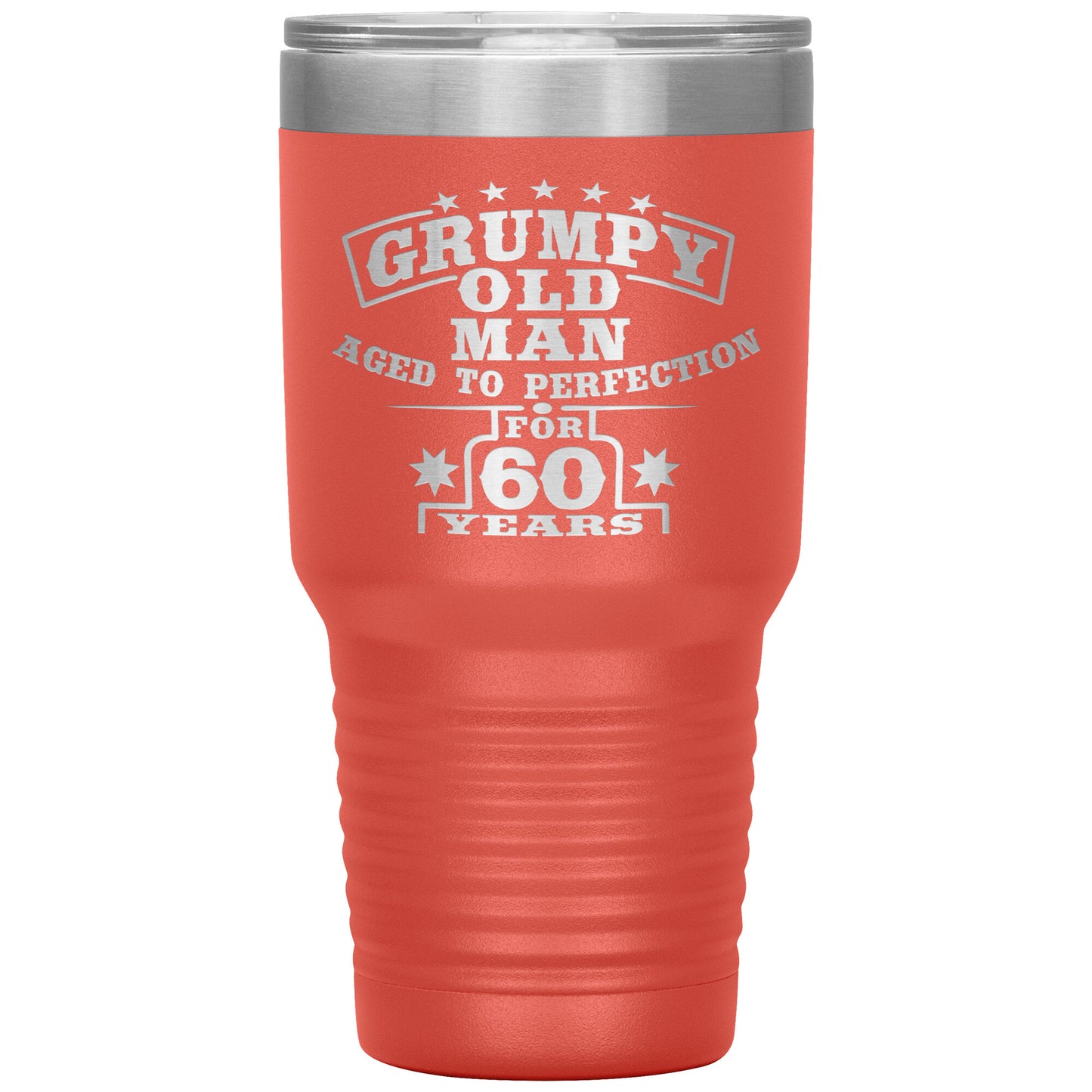 Grumpy Old Man - 60th Birthday Tumbler