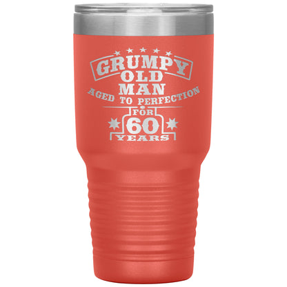 Grumpy Old Man - 60th Birthday Tumbler