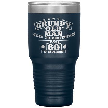 Grumpy Old Man - 60th Birthday Tumbler
