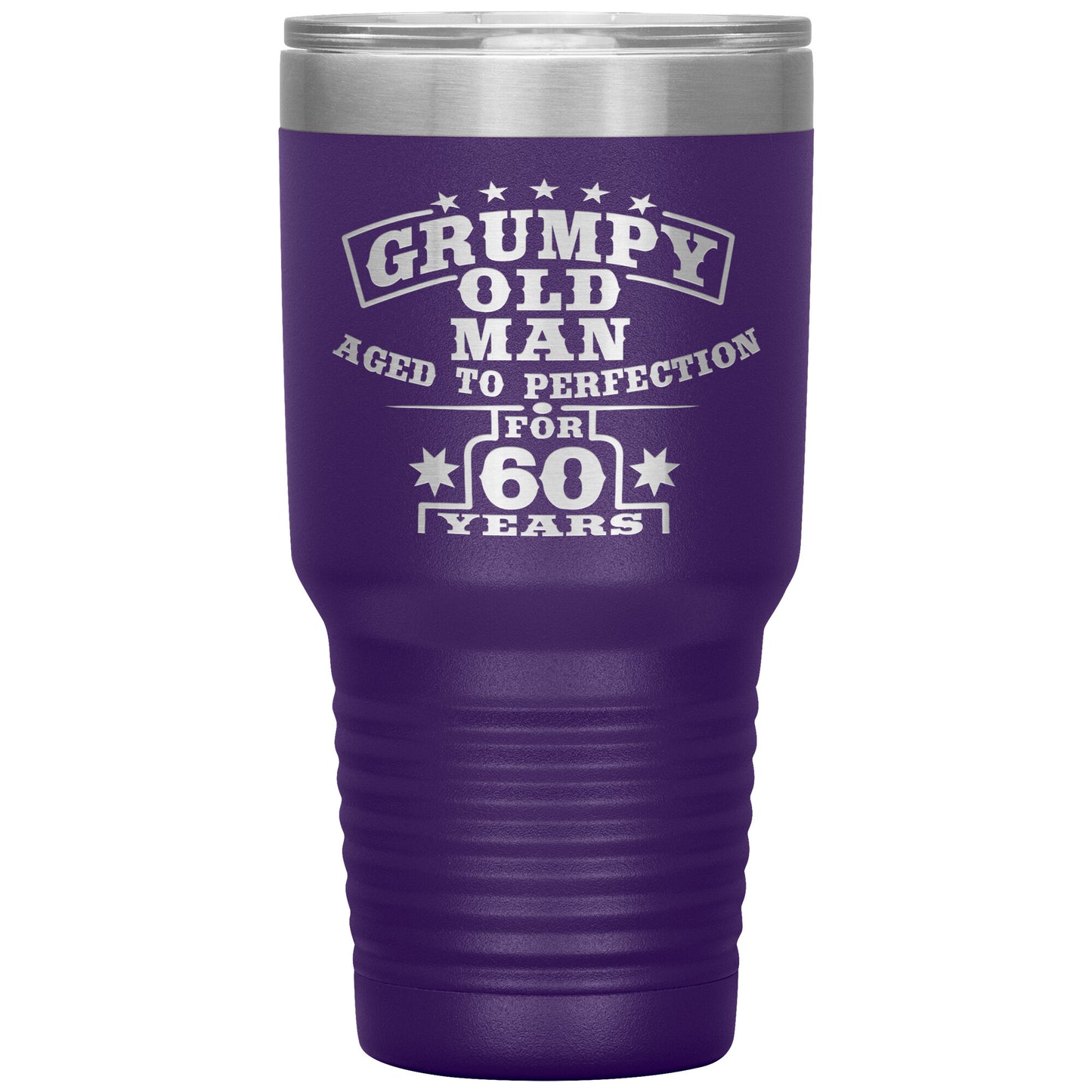 Grumpy Old Man - 60th Birthday Tumbler