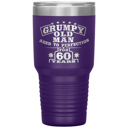 Grumpy Old Man - 60th Birthday Tumbler