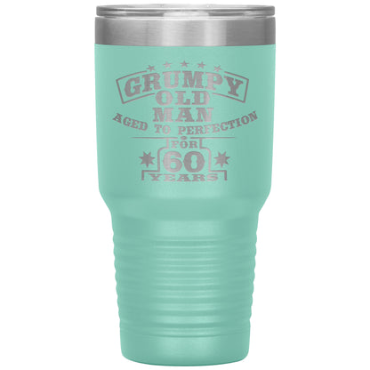 Grumpy Old Man - 60th Birthday Tumbler