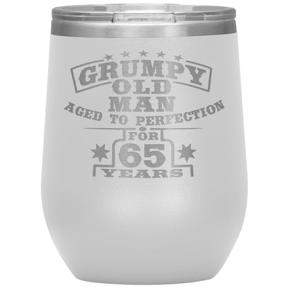 Grumpy Old Man - 65th Birthday Tumbler