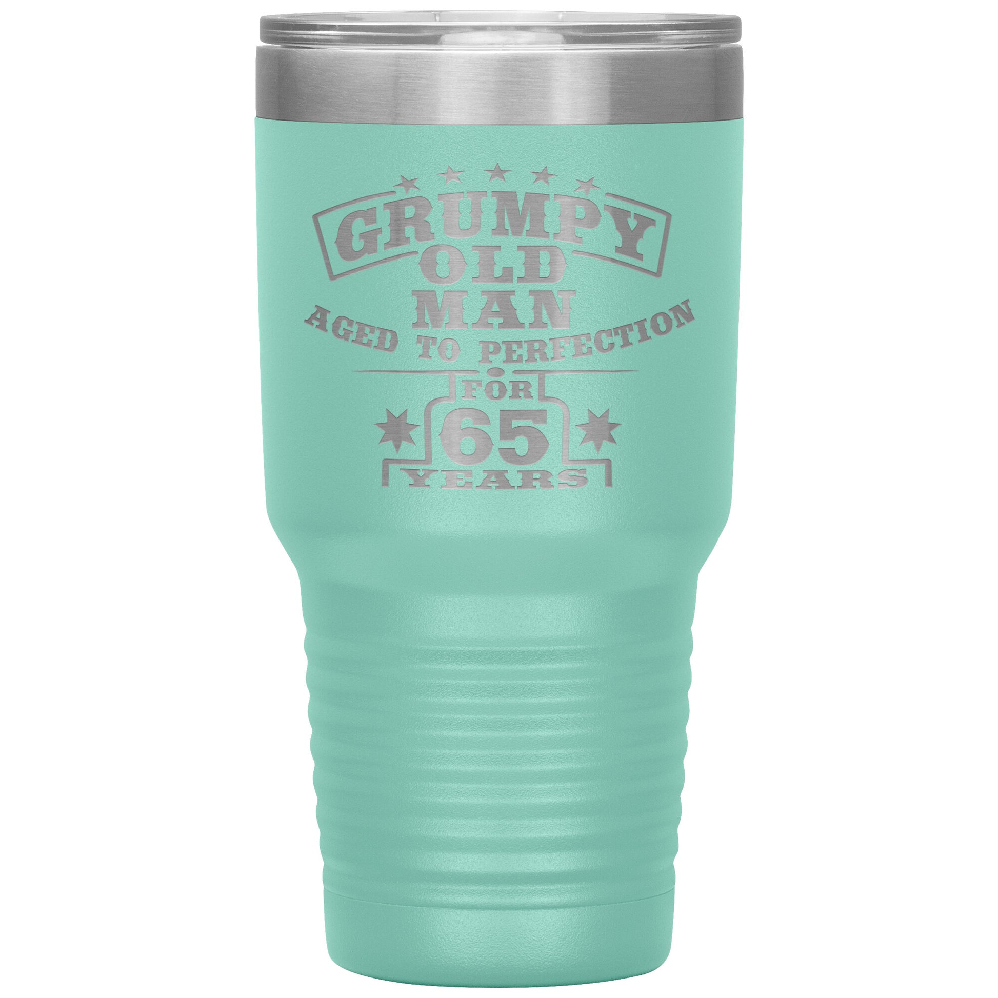 Grumpy Old Man - 65th Birthday Tumbler