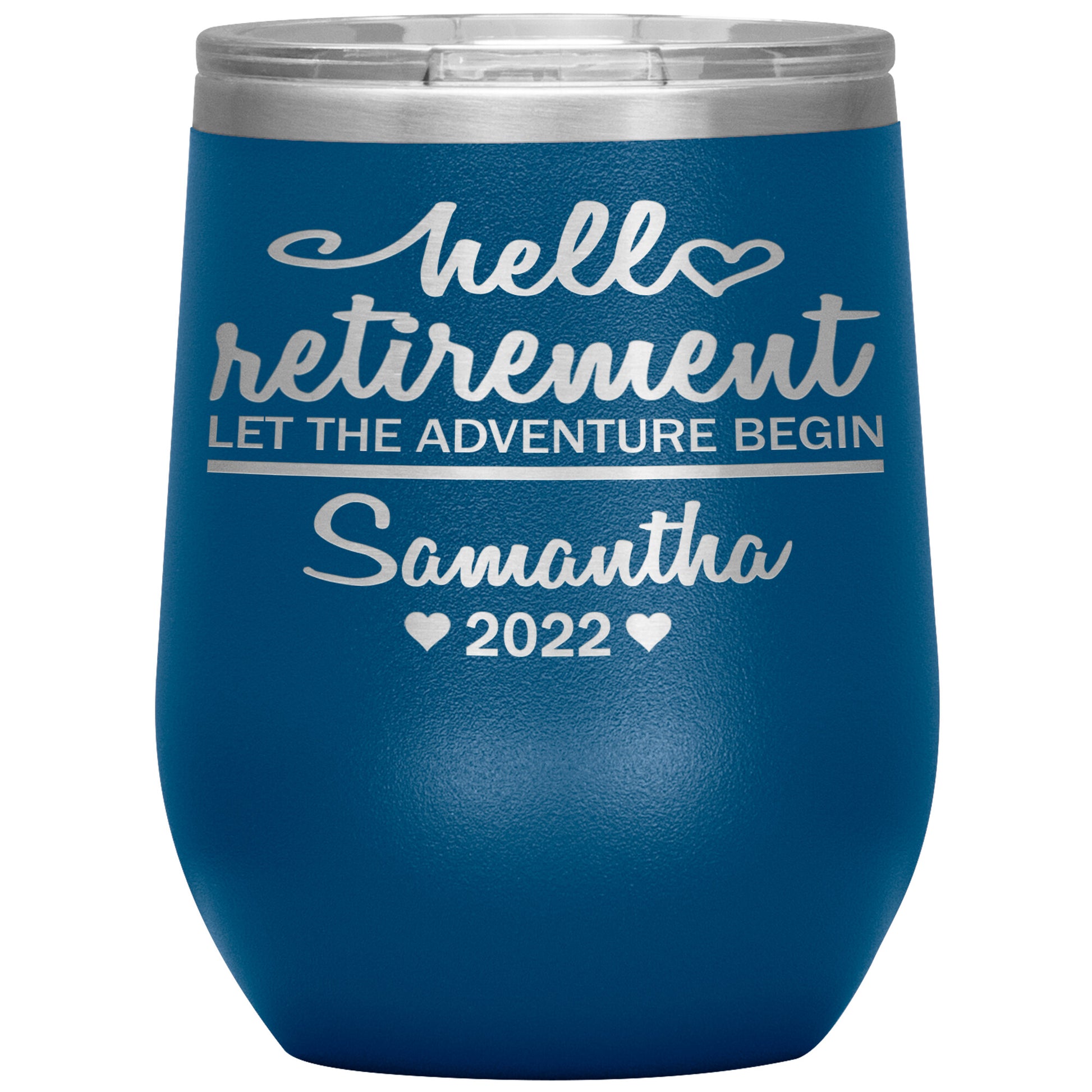 Hello Retirement Let The Adventure Begin Name Tumbler